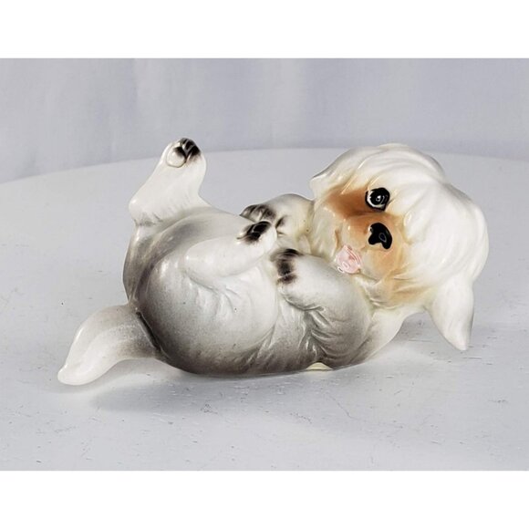 Norcrest Old English Sheepdog Puppy Figurine A662 - Picture 2 of 7